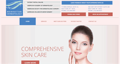 Desktop Screenshot of dermatologistnewyork.org